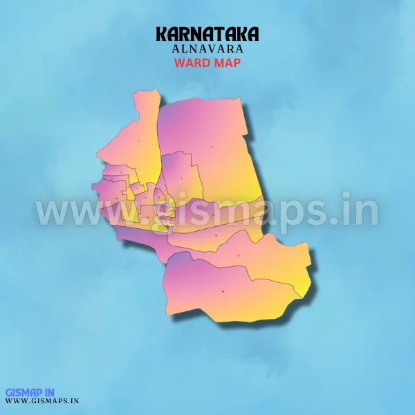 Alnavara Ward Map (Karnataka)